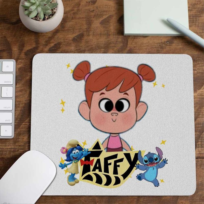 PC, gaming si accesorii - Periferice PC - Mousepad - Mousepad Addie Taffy Desen Raton CoolTrend, 21x19cm - Infinity.ro