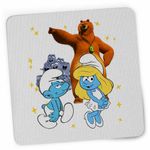 PC, gaming si accesorii - Periferice PC - Mousepad - Mousepad Strumfii Grizzy Lemingii Strumfita CoolTrend, 21x19cm - Infinity.ro