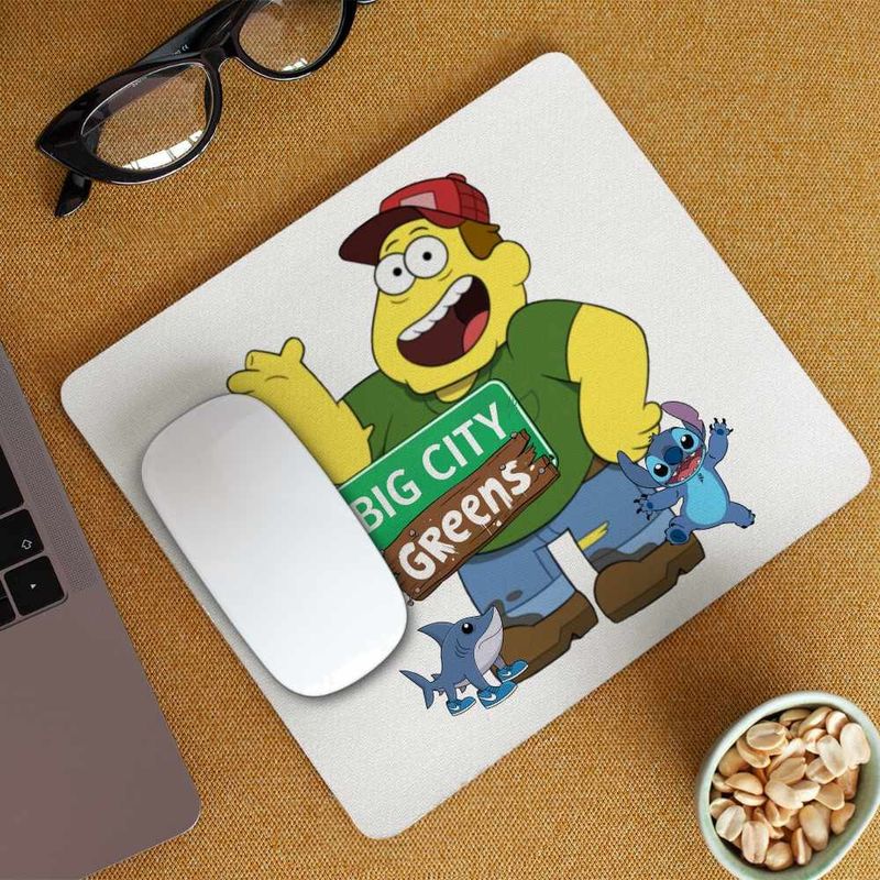 PC, gaming si accesorii - Periferice PC - Mousepad - Mousepad Familia Green la Oras Bill CoolTrend, 21x19cm - Infinity.ro