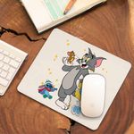 PC, gaming si accesorii - Periferice PC - Mousepad - Mousepad Desene Copilarie Tom si Jerry CoolTrend, 21x19cm - Infinity.ro