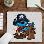 PC, gaming si accesorii - Periferice PC - Mousepad - Mousepad Strumfii Piratul CoolTrend, 21x19cm - Infinity.ro