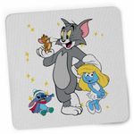PC, gaming si accesorii - Periferice PC - Mousepad - Mousepad Desene Copilarie Tom si Jerry CoolTrend, 21x19cm - Infinity.ro