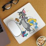 PC, gaming si accesorii - Periferice PC - Mousepad - Mousepad Desene Copilarie Tom si Jerry CoolTrend, 21x19cm - Infinity.ro