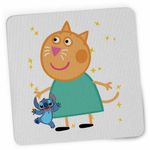 PC, gaming si accesorii - Periferice PC - Mousepad - Mousepad Pisica Candy Purcelusa Peppa Pig Pepa CoolTrend, 21x19cm - Infinity.ro