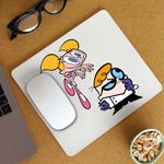 PC, gaming si accesorii - Periferice PC - Mousepad - Mousepad Laborator Dexter Dee Dee Tiptil Furiseaza, CoolTrend, 21x19cm - Infinity.ro