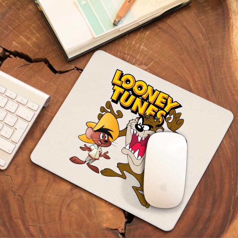 PC, gaming si accesorii - Periferice PC - Mousepad - Mousepad Speedy Gonzalez Taz Tasmanian Diavol, CoolTrend, 21x19cm - Infinity.ro