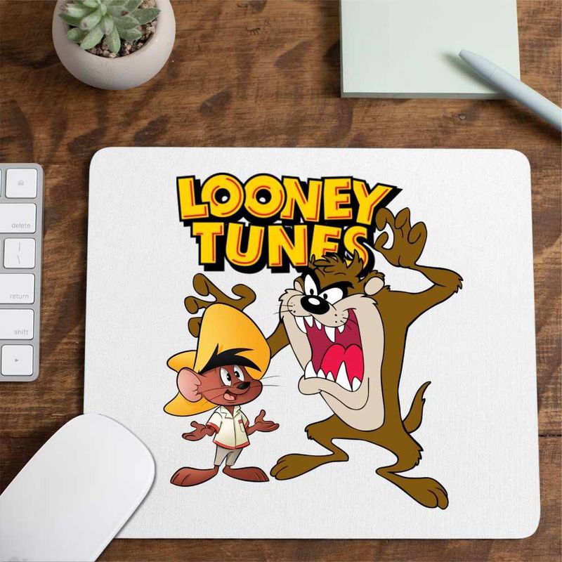 PC, gaming si accesorii - Periferice PC - Mousepad - Mousepad Speedy Gonzalez Taz Tasmanian Diavol, CoolTrend, 21x19cm - Infinity.ro