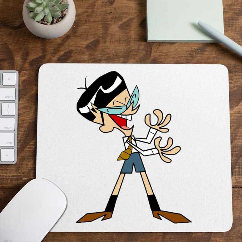 PC, gaming si accesorii - Periferice PC - Mousepad - Mousepad Laboratorul lui Dexter Mandark Geniu Nebun, CoolTrend, 21x19cm - Infinity.ro