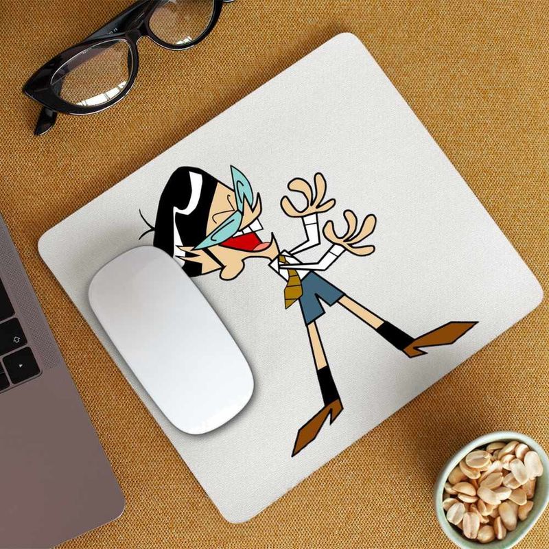 PC, gaming si accesorii - Periferice PC - Mousepad - Mousepad Laboratorul lui Dexter Mandark Geniu Nebun, CoolTrend, 21x19cm - Infinity.ro