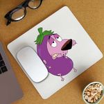 PC, gaming si accesorii - Periferice PC - Mousepad - Mousepad Curaj Cainele cel Fricos Vanata Cartoon, CoolTrend, 21x19cm - Infinity.ro