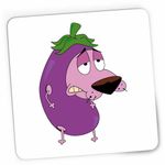 PC, gaming si accesorii - Periferice PC - Mousepad - Mousepad Curaj Cainele cel Fricos Vanata Cartoon, CoolTrend, 21x19cm - Infinity.ro