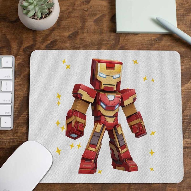 PC, gaming si accesorii - Periferice PC - Mousepad - Mousepad Iron Man Roblox CoolTrend, 21x19cm - Infinity.ro