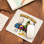 PC, gaming si accesorii - Periferice PC - Mousepad - Mousepad Porky Daffy Vrajitor Looney Tunes, CoolTrend, 21x19cm - Infinity.ro