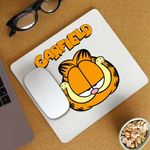PC, gaming si accesorii - Periferice PC - Mousepad - Mousepad Garfield Cap Pisoi Portocaliu, CoolTrend, 21x19cm - Infinity.ro