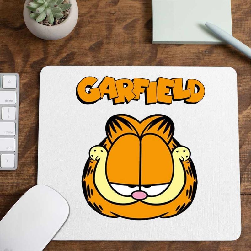 PC, gaming si accesorii - Periferice PC - Mousepad - Mousepad Garfield Cap Pisoi Portocaliu, CoolTrend, 21x19cm - Infinity.ro