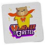 PC, gaming si accesorii - Periferice PC - Mousepad - Mousepad Hamster Gretel Super Erou CoolTrend, 21x19cm - Infinity.ro