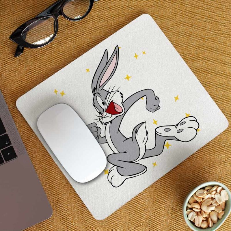 PC, gaming si accesorii - Periferice PC - Mousepad - Mousepad Bugs Bunny Iepuras CoolTrend, 21x19cm - Infinity.ro