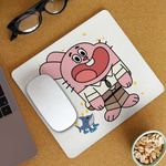 PC, gaming si accesorii - Periferice PC - Mousepad - Mousepad Gumball Richard Tata CoolTrend, 21x19cm - Infinity.ro
