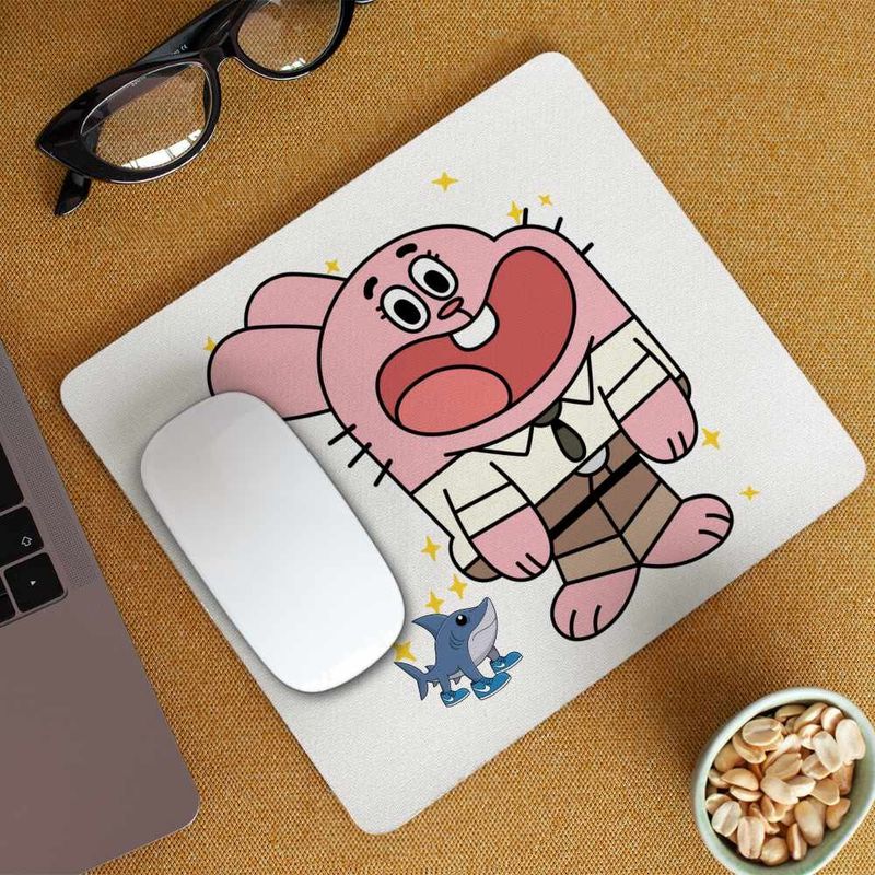 PC, gaming si accesorii - Periferice PC - Mousepad - Mousepad Gumball Richard Tata CoolTrend, 21x19cm - Infinity.ro