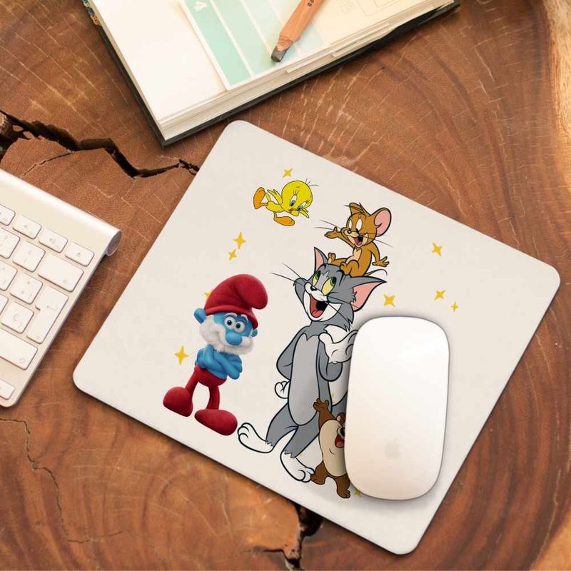 PC, gaming si accesorii - Periferice PC - Mousepad - Mousepad Tom si Jerry Prietenie CoolTrend, 21x19cm - Infinity.ro