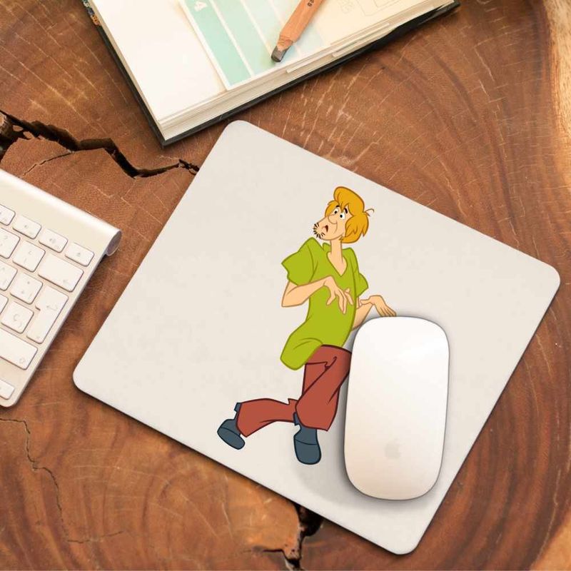 PC, gaming si accesorii - Periferice PC - Mousepad - Mousepad Scooby Doo Shaggy Rogers, CoolTrend, 21x19cm - Infinity.ro