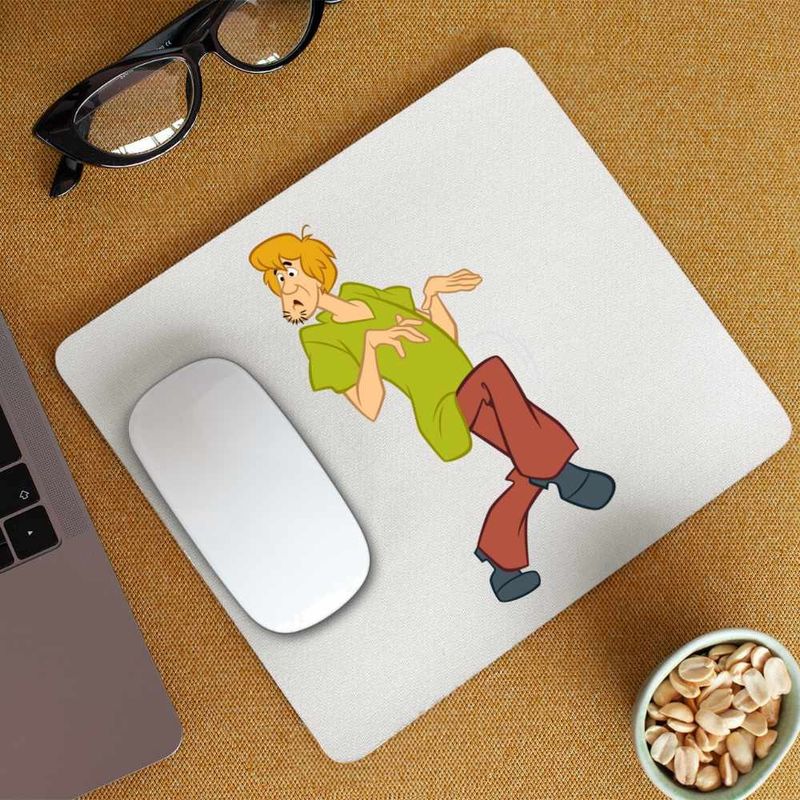 PC, gaming si accesorii - Periferice PC - Mousepad - Mousepad Scooby Doo Shaggy Rogers, CoolTrend, 21x19cm - Infinity.ro