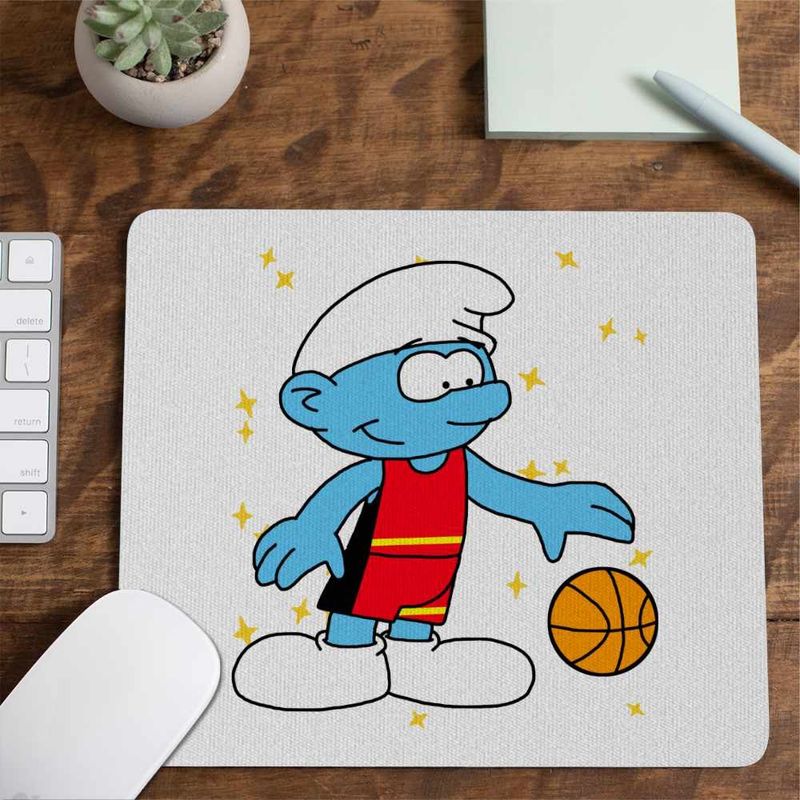 PC, gaming si accesorii - Periferice PC - Mousepad - Mousepad Strumfii Baschet Strumpii CoolTrend, 21x19cm - Infinity.ro