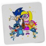 PC, gaming si accesorii - Periferice PC - Mousepad - Mousepad Hamster Gretel Sonic Stitch CoolTrend, 21x19cm - Infinity.ro