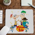 PC, gaming si accesorii - Periferice PC - Mousepad - Mousepad Phineas Ferb Perry Pineas Fineas CoolTrend, 21x19cm - Infinity.ro