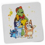 PC, gaming si accesorii - Periferice PC - Mousepad - Mousepad Franklin Blue Bingo CoolTrend, 21x19cm - Infinity.ro