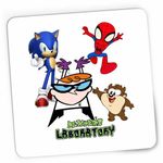 PC, gaming si accesorii - Periferice PC - Mousepad - Mousepad laboratorul lui Dexter Sonic Paienjenel Taz Diavol Tasmanian, CoolTrend, 21x19cm - Infinity.ro