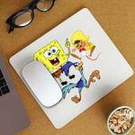 PC, gaming si accesorii - Periferice PC - Mousepad - Mousepad Speedy Gonzales SpongeBob Road Runner, CoolTrend, 21x19cm - Infinity.ro