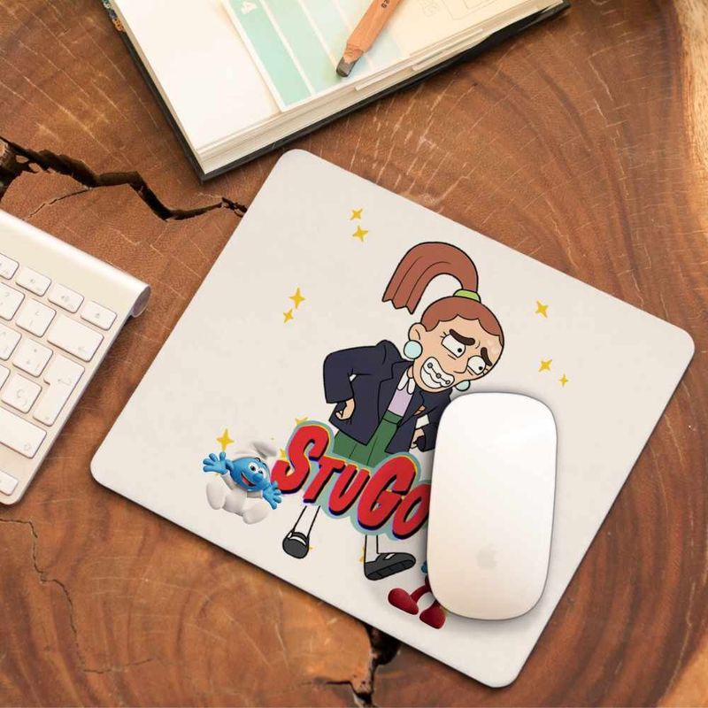 PC, gaming si accesorii - Periferice PC - Mousepad - Mousepad StuGo Merian Biolog Student CoolTrend, 21x19cm - Infinity.ro