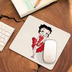 PC, gaming si accesorii - Periferice PC - Mousepad - Mousepad Betty Boop Rochie Marilyn Monroe, CoolTrend, 21x19cm - Infinity.ro