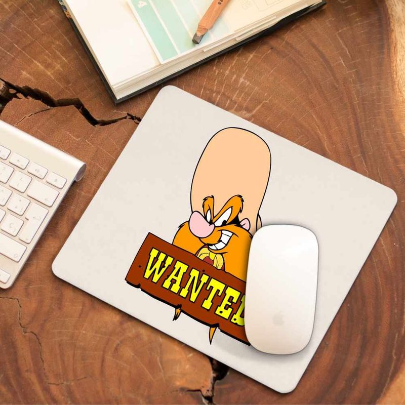 PC, gaming si accesorii - Periferice PC - Mousepad - Mousepad Yosemite Sam Wanted, CoolTrend, 21x19cm - Infinity.ro