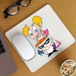 PC, gaming si accesorii - Periferice PC - Mousepad - Mousepad Loborator Dexter Sora Enervanta Dee Dee, CoolTrend, 21x19cm - Infinity.ro