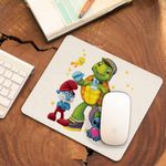 PC, gaming si accesorii - Periferice PC - Mousepad - Mousepad Franklin Testoasa Danseaza CoolTrend, 21x19cm - Infinity.ro