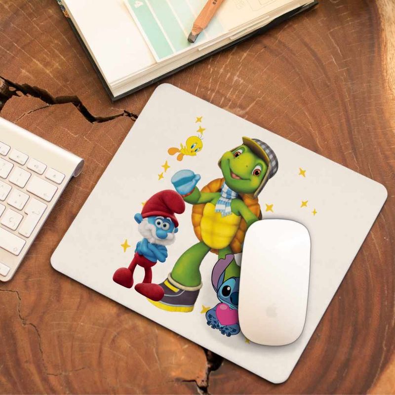 PC, gaming si accesorii - Periferice PC - Mousepad - Mousepad Franklin Testoasa Danseaza CoolTrend, 21x19cm - Infinity.ro