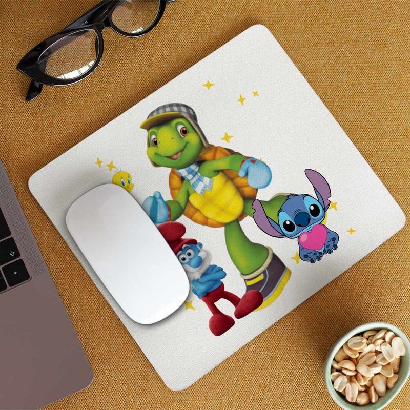 PC, gaming si accesorii - Periferice PC - Mousepad - Mousepad Franklin Testoasa Danseaza CoolTrend, 21x19cm - Infinity.ro