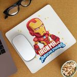 PC, gaming si accesorii - Periferice PC - Mousepad - Mousepad Iron Man Omul Fier Otel CoolTrend, 21x19cm - Infinity.ro
