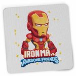 PC, gaming si accesorii - Periferice PC - Mousepad - Mousepad Iron Man Omul Fier Otel CoolTrend, 21x19cm - Infinity.ro