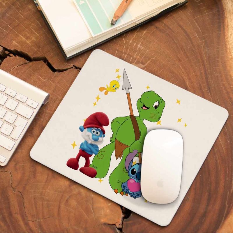 PC, gaming si accesorii - Periferice PC - Mousepad - Mousepad Franklin Luptator Vanator CoolTrend, 21x19cm - Infinity.ro