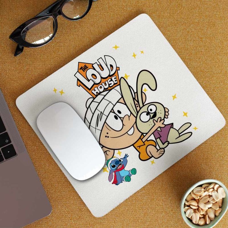 PC, gaming si accesorii - Periferice PC - Mousepad - Mousepad Casa Loud Lincoln Bebelus CoolTrend, 21x19cm - Infinity.ro