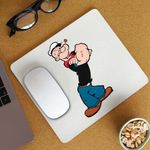 PC, gaming si accesorii - Periferice PC - Mousepad - Mousepad Popeye Marinarul Looney Cartoon Pescar, CoolTrend, 21x19cm - Infinity.ro