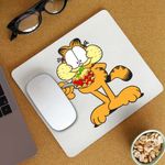 PC, gaming si accesorii - Periferice PC - Mousepad - Mousepad Garfield Lasagna Mancare Pisic, CoolTrend, 21x19cm - Infinity.ro