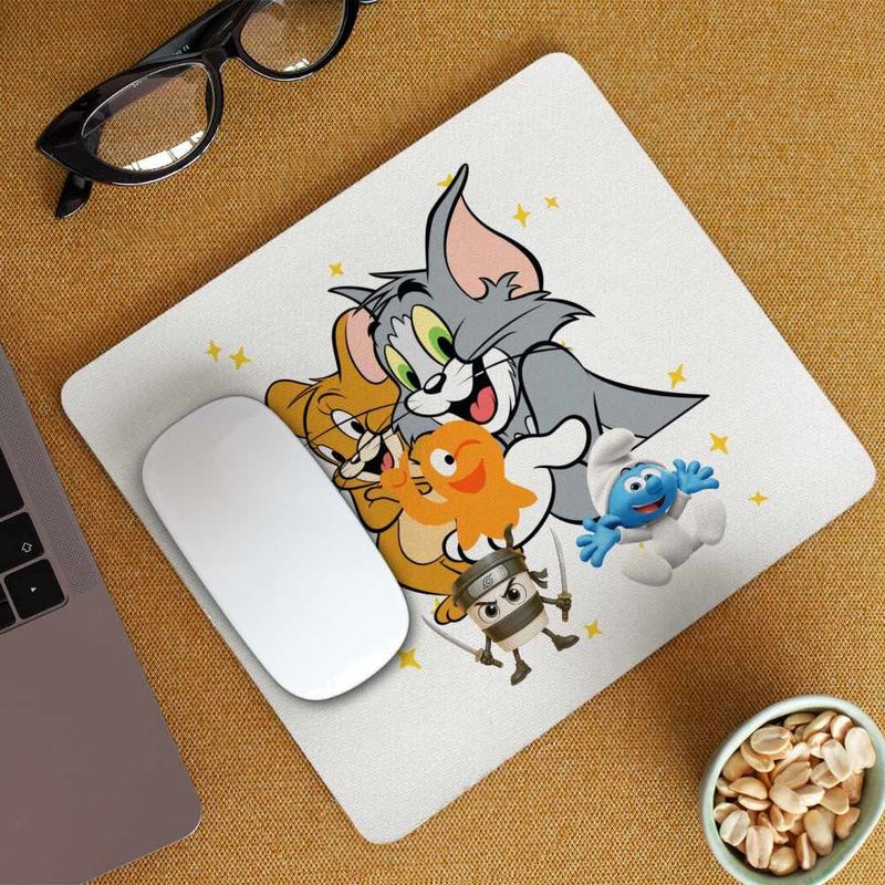 PC, gaming si accesorii - Periferice PC - Mousepad - Mousepad Lamput Tom si Jerry CoolTrend, 21x19cm - Infinity.ro