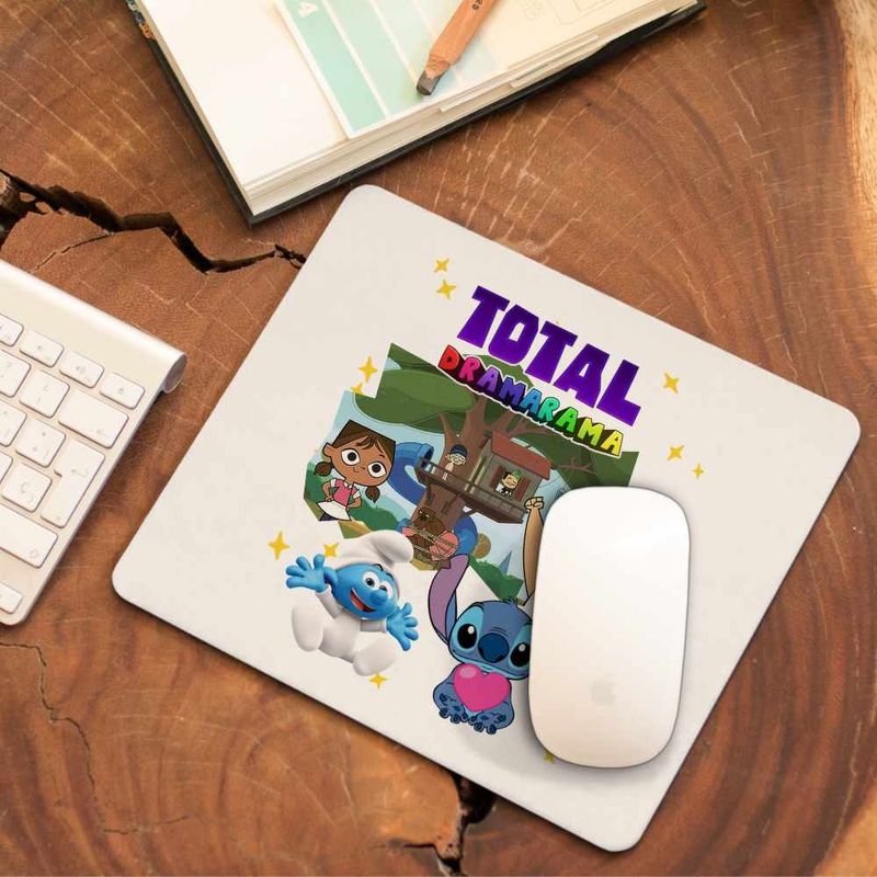 PC, gaming si accesorii - Periferice PC - Mousepad - Mousepad Gradinita Dramei Totale CoolTrend, 21x19cm - Infinity.ro
