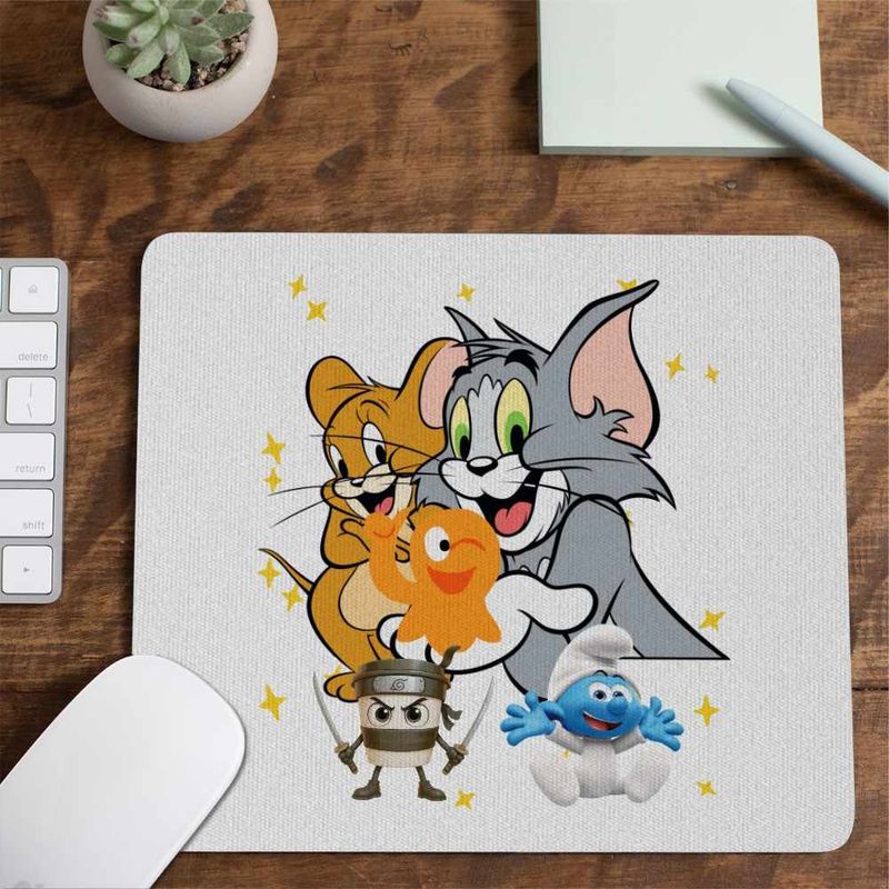 PC, gaming si accesorii - Periferice PC - Mousepad - Mousepad Lamput Tom si Jerry CoolTrend, 21x19cm - Infinity.ro