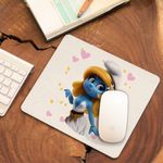 PC, gaming si accesorii - Periferice PC - Mousepad - Mousepad Strumfii Strumfita Zana Elf CoolTrend, 21x19cm - Infinity.ro