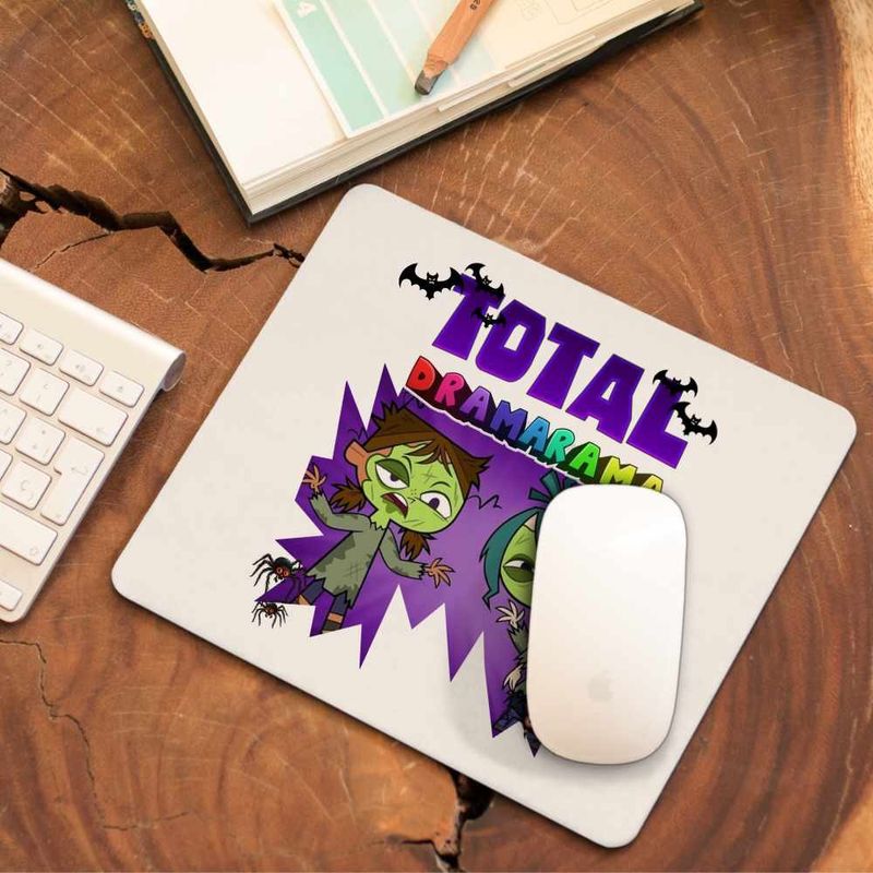 PC, gaming si accesorii - Periferice PC - Mousepad - Mousepad Gradinita Dramei Totale Horror Halloween CoolTrend, 21x19cm - Infinity.ro